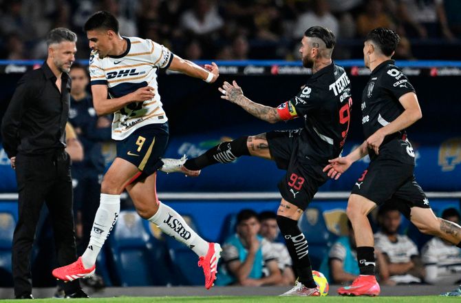 Liga MX -Svinestreg: Sergio Ramos så direkte rødt