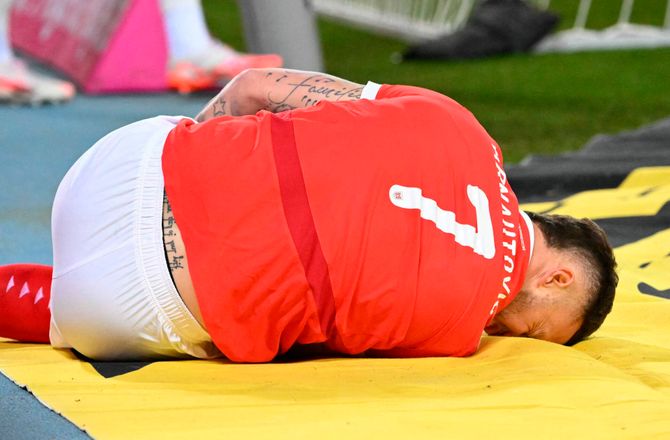 UEFA Nations League B -Smerte og kvalme: Arnautovic fik panikanfald midt i kamp