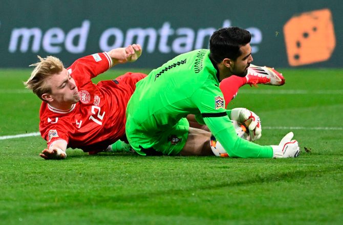 UEFA Nations League A -Biereth om tidlig kæmpechance: Troede på debutmål