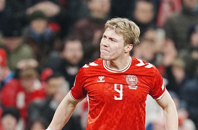 Premier League -Højlund så Ronaldo i undertøj: Sådan skal jeg også være