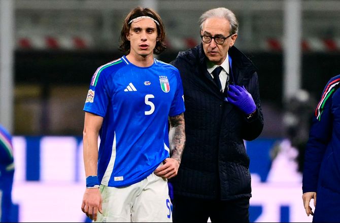 VM kval. UEFA -Skadet Califiori forlader Italiens landsholdslejr