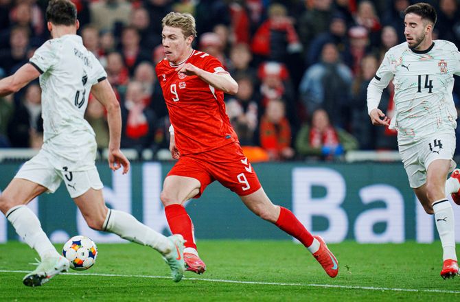 Dorgu og Højlund starter for Danmark