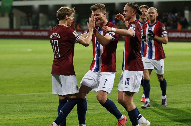 VM kval. UEFA -Norge moste Moldova da VM-jagten blev skudt i gang