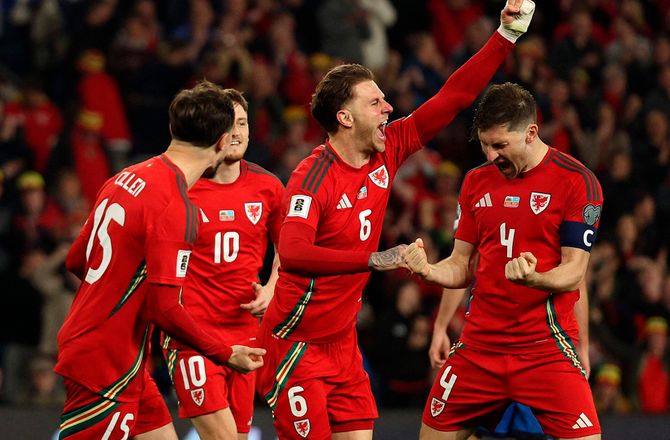 VM kval. UEFA -7-1: Wales slagtede Nordmakedonien