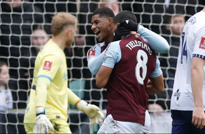 FA Cup -Rashford sendte Villa i FA Cup-semifinalen