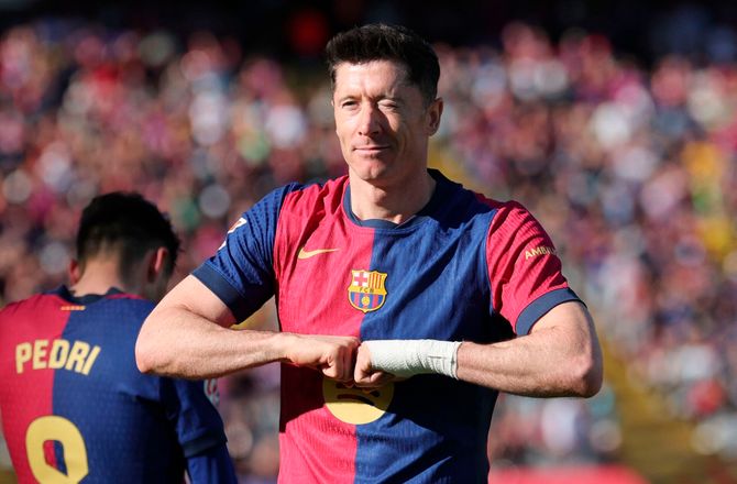 La Liga -Barca havde bøn til Lewandowski: Stop med at score