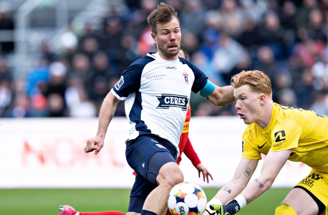 3F Superliga -'Malaga' på anlægget i AGF: Må virkelig have ramt dem