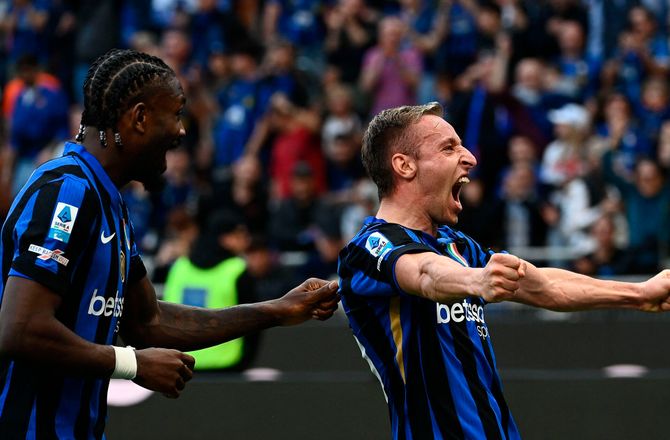 Serie A -God første halvleg sikrede Inter sejren