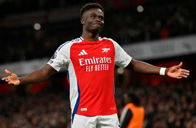 Premier League -Medie: Bukayo Saka forgyldes i Arsenal