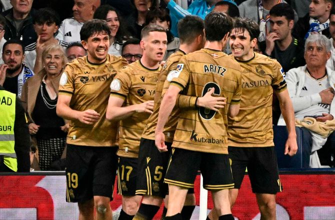 La Liga -Real Sociedad sænkede Getafe i de døende minutter 