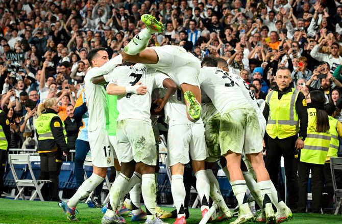 Copa del Rey -Real Madrid er i finalen efter vanvittigt drama