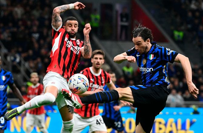Coppa Italia -Milano-derby endte uden vinder