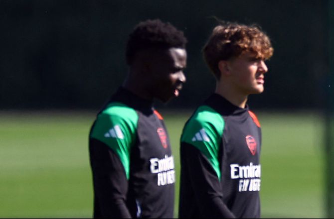 England U17 -15-årig Arsenal-komet med perlekasse i målorgie 