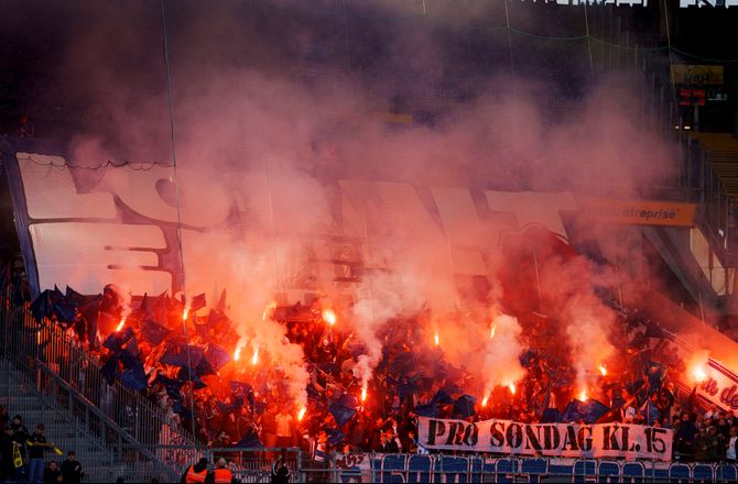 3F Superliga -AGF straffes for lighterkast mod Brøndby