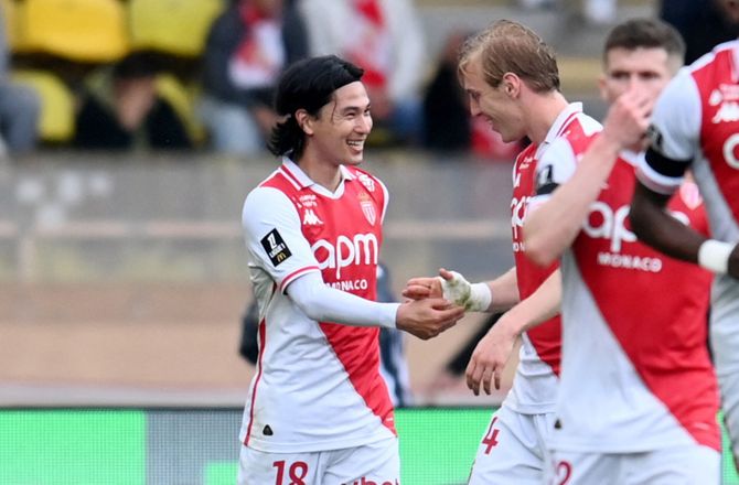 Ligue 1 -Minamino hylder Biereth: Vigtig selv uden mål 