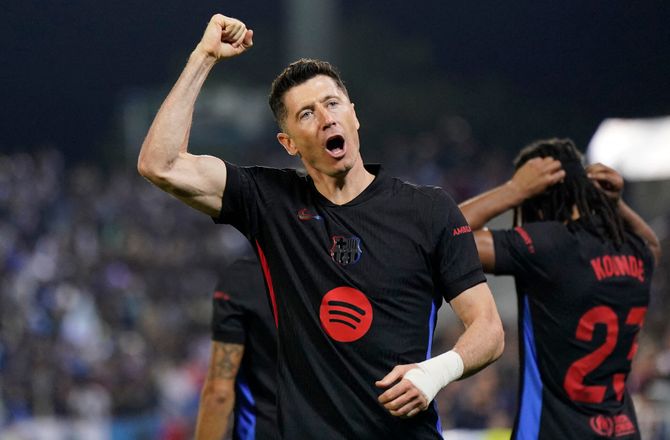 La Liga -Barca klarmelder Lewandowski