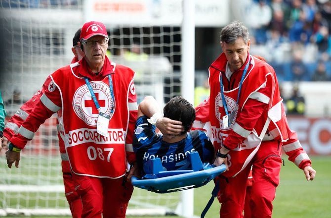 Serie A -Atalanta-back ude i lang tid med overrevet korsbånd