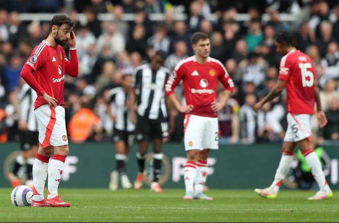 Premier League -Newcastle ydmygede United efter pausen