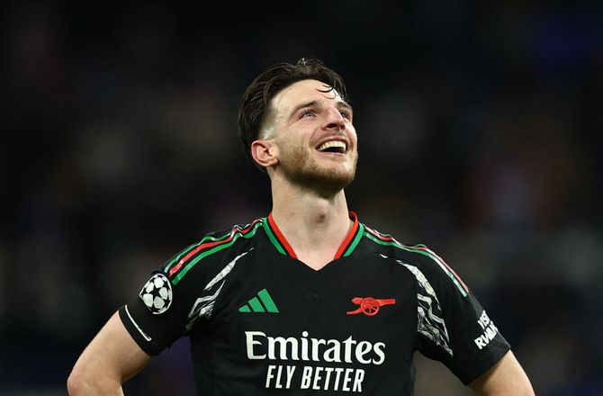 Champions League -Rice var overbevist inden VAR: Jeg er en ærlig fyr