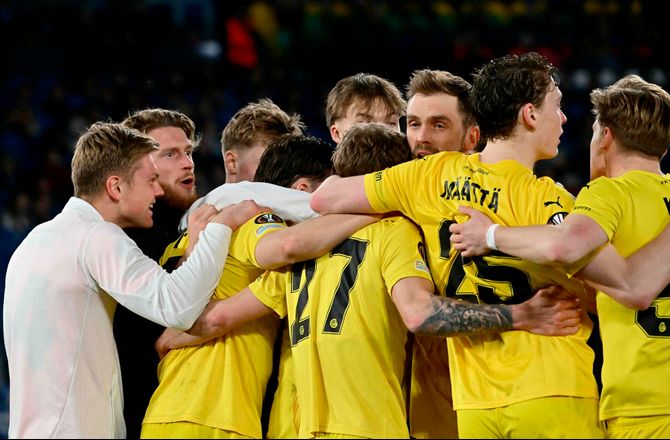 Europa League -Historisk norsk triumf: Bodø besejrede Lazio i straffedrama