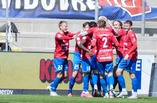 Betinia Liga -Kæmpe jubel: Hvidovre vandt til allersidst