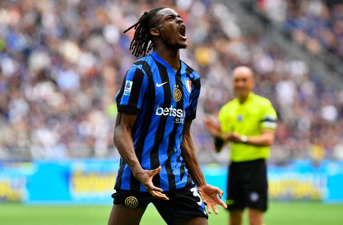 Serie A -Inter dummede sig i guldkampen mod Roma