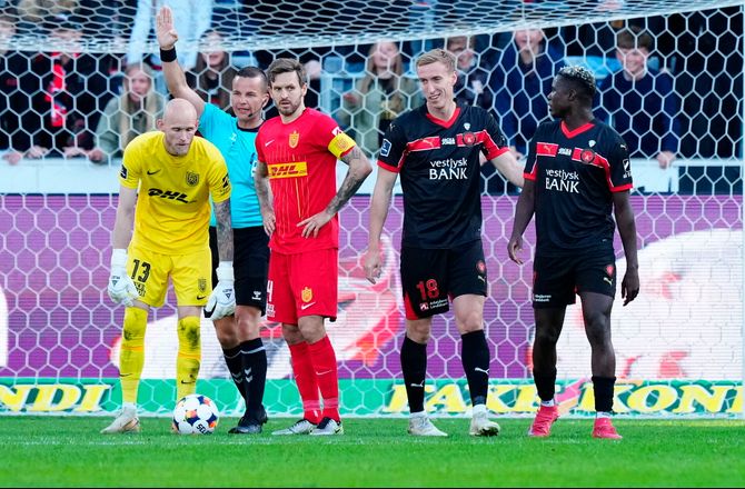 3F Superliga -Kian Hansen efter 0-5: Langt under standard