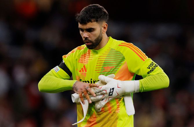 Premier League -Raya vinder Golden Glove igen