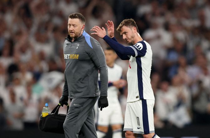Premier League -Dårligt nyt for Frank - Maddison korsbåndsskadet
