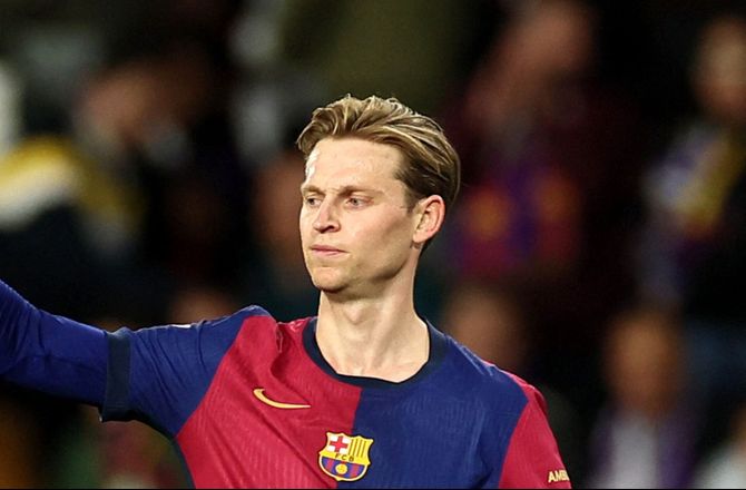 La Liga -Barca bekræfter: De Jong ude i seks uger 