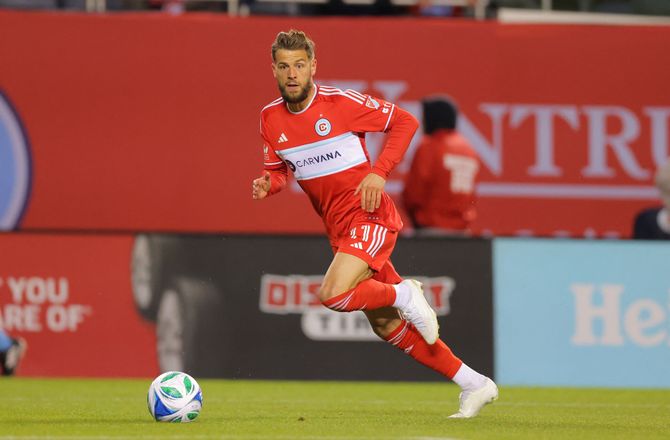 Major League Soccer -Zinckernagel skadet i Chicago Fire-sejr