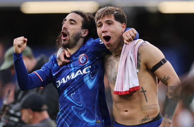La Liga -Cucurella sender transferhilsen til Enzo Fernandez