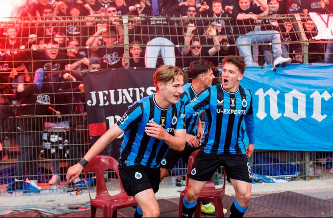 Croky Cup -Brugge slog Anderlecht i den belgiske pokalfinale