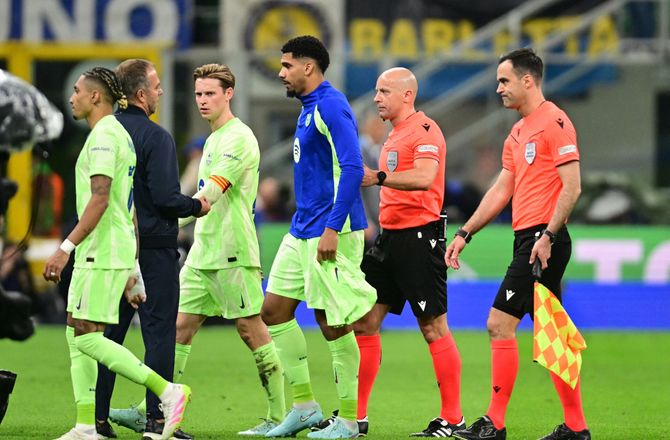 Champions League -Flick peger på dommeren: Ikke til vores fordel