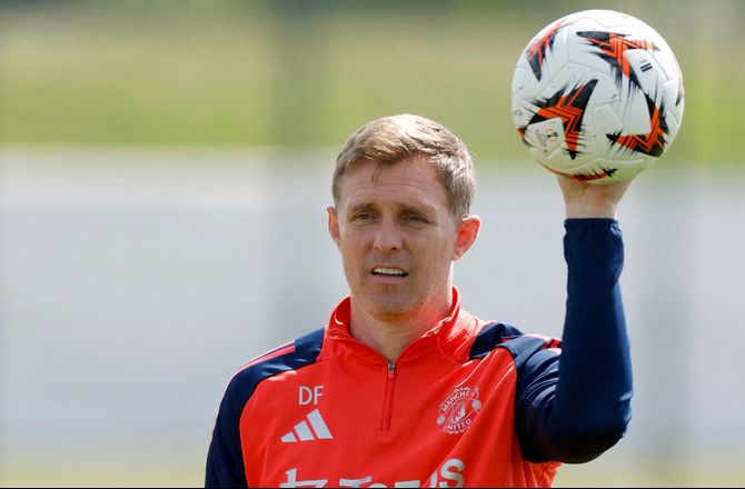 Premier League -Fletcher talte med Sir Alex inden United-tjans