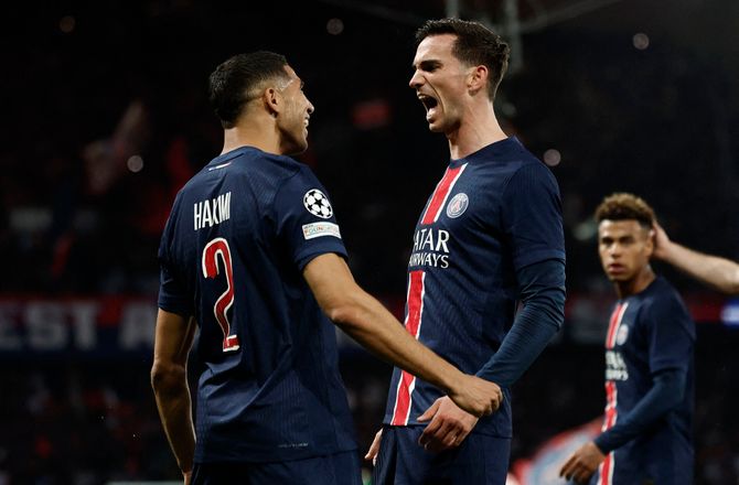 Champions League -SLUT: PSG - Arsenal minut for minut