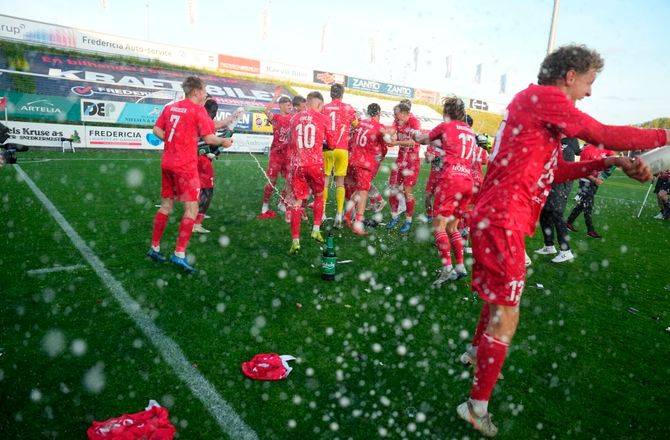 NordicBet Liga -Fredericia-bomber om oprykning: Helt vildt og vanvittigt