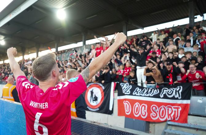 NordicBet Liga -Historisk fejring i Fredericia: Den skal have gas