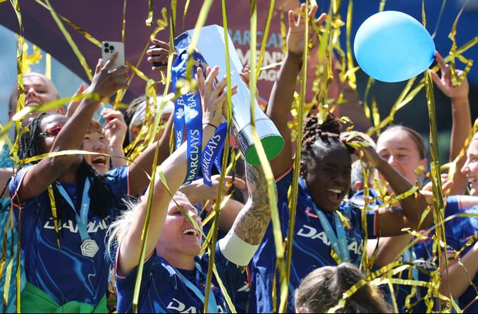 WSL -Chelseas ubesejrede kvinder skrev historie