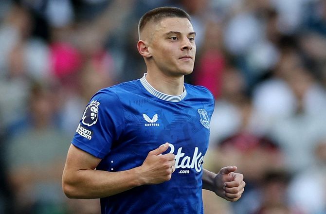 Premier League -Spillede i Odense søndag: Everton forlænger med ukrainer