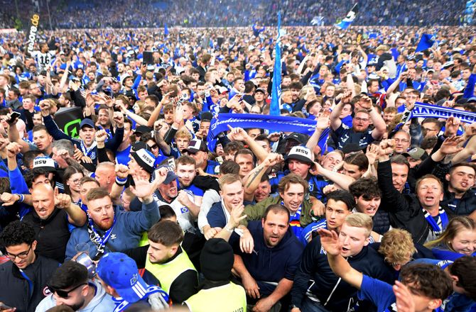 Bundesliga -HSV tilbage i Bundesligaen: Glemmer det aldrig