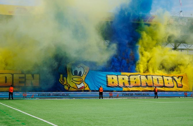 Oddset Pokalen -Brøndby-fans anholdt ved MCH Arena i nat