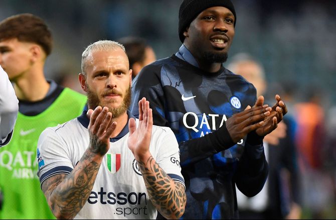 Serie A -Inter giver ikke op i guldkampen