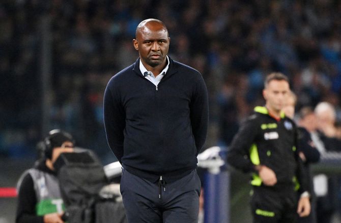 Serie A -Presset Vieira: Må acceptere kritik