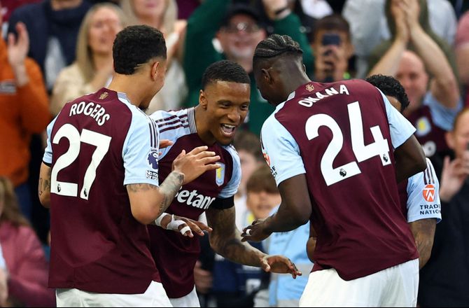 Premier League -Villa scorede via særlig detalje: Træner det hver dag