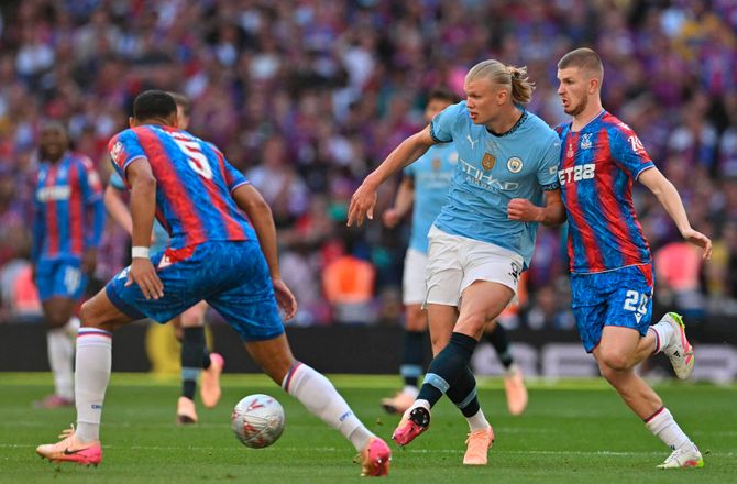 FA Cup -SLUT: Crystal Palace - Manchester City minut for minut