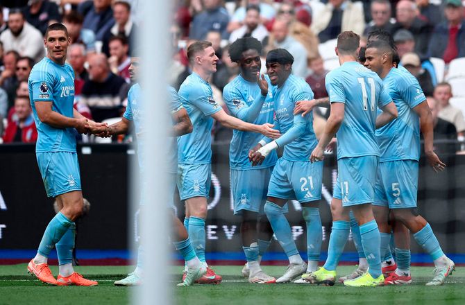 Premier League -Forest tog endnu et skridt mod Europa i London