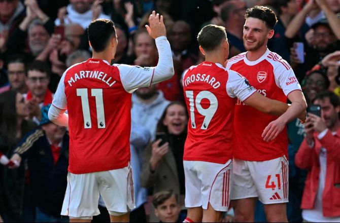 Premier League -Arsenal sikrede sig CL mod Newcastle