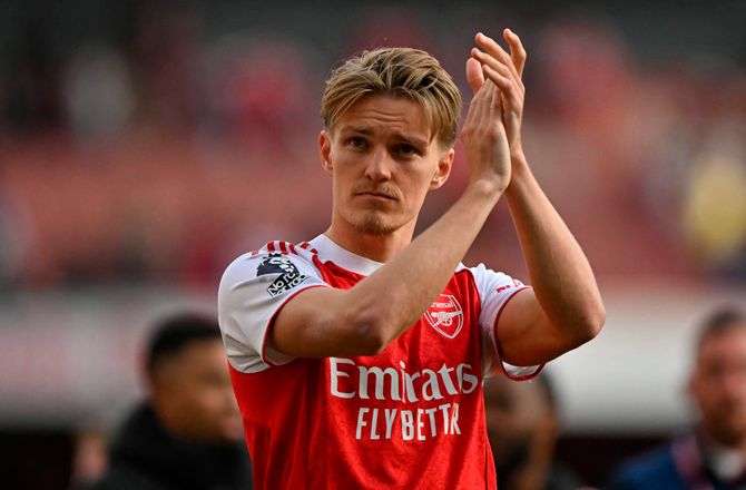Premier League -Ødegaard om Arsenal-sæson: Vi kan være stolte