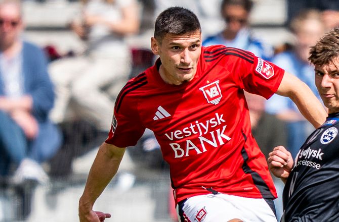 3F Superliga -Bekræftet: Vejle sælger Luka Hujber 